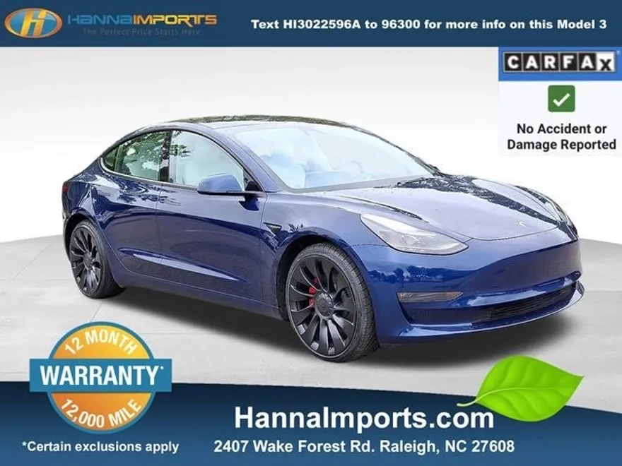 2022 Tesla Model 3 Performance photo 1