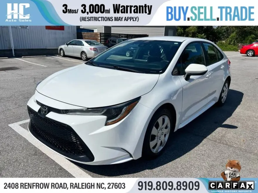 2020 Toyota Corolla LE photo 1