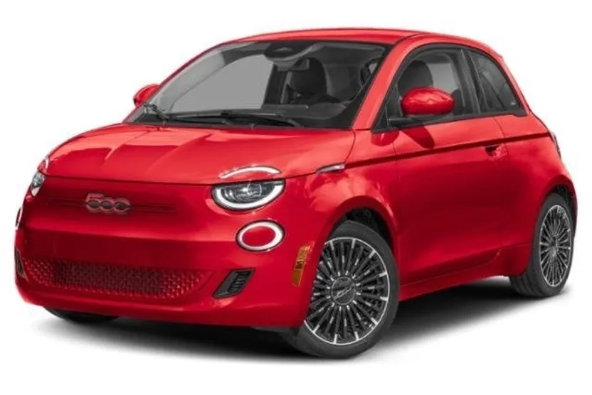 2024 Fiat 500e Red photo 1