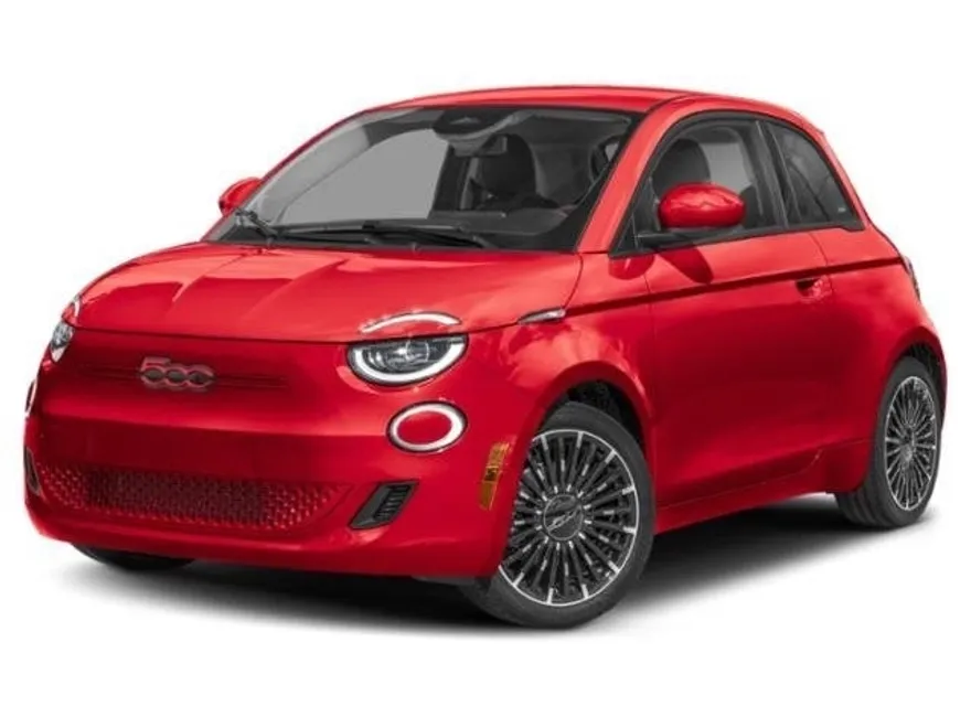 2024 Fiat 500e Red photo 1