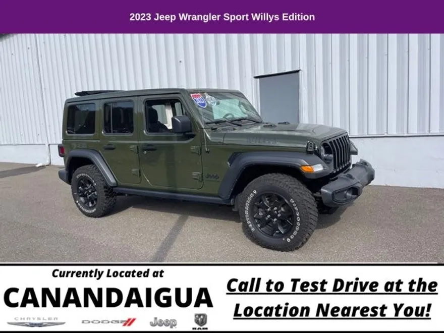 2023 Jeep Wrangler Unlimited Willys photo 1
