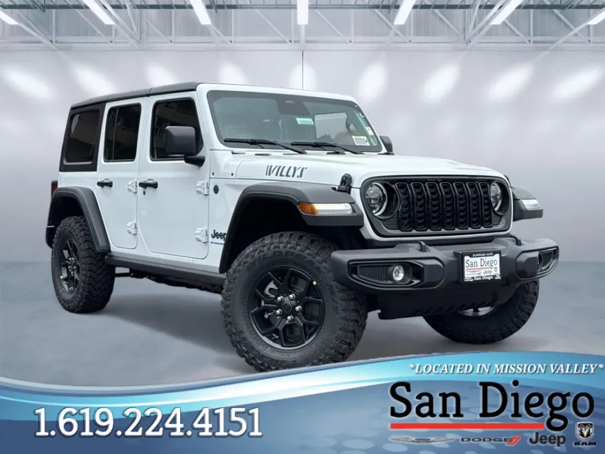 2025 Jeep Wrangler Willys 4xe photo 1