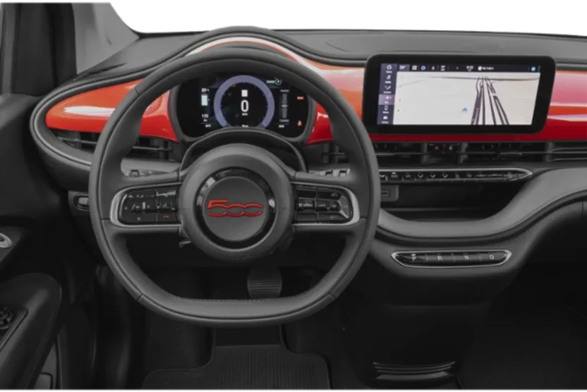 2024 Fiat 500e Red photo 4