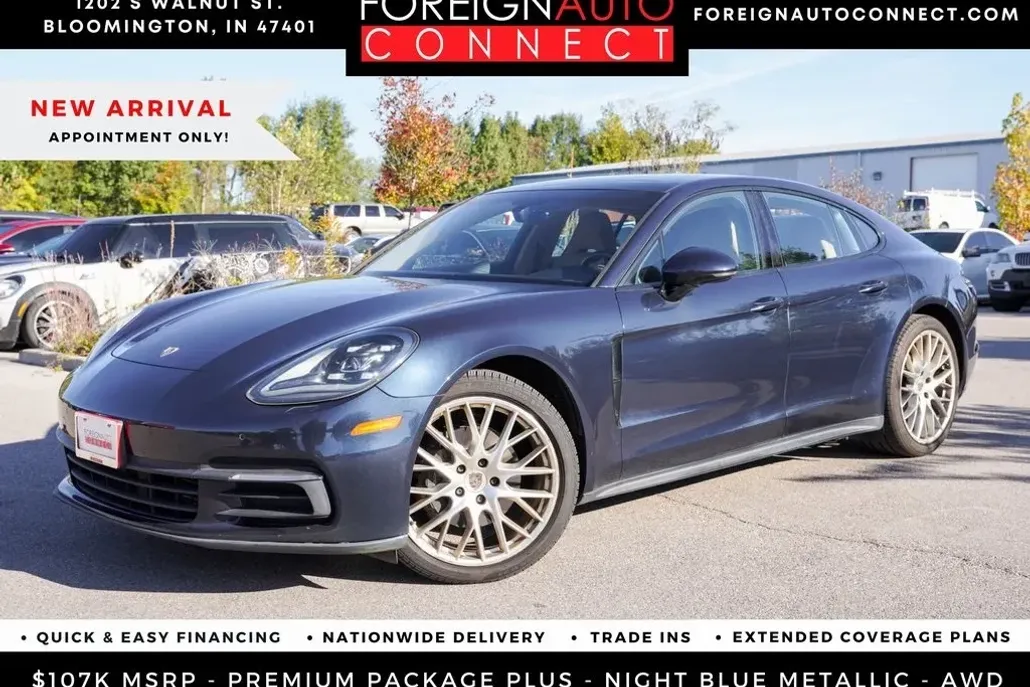 2018 Porsche Panamera 4 photo 1