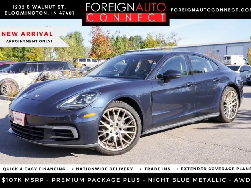 2018 Porsche Panamera 4 photo 1