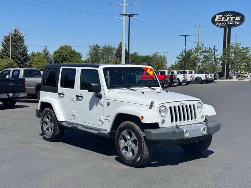 2018 Jeep Wrangler Unlimited Sahara photo 1