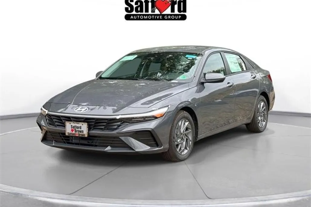 2025 Hyundai Elantra Hybrid Blue photo 1