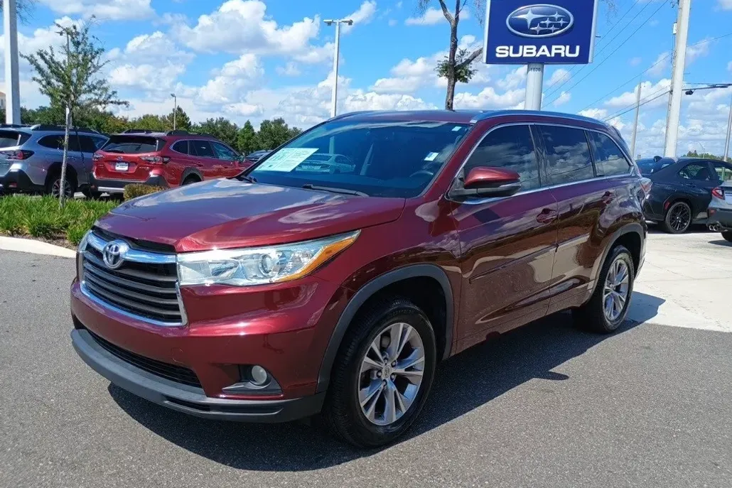 2015 Toyota Highlander XLE photo 1