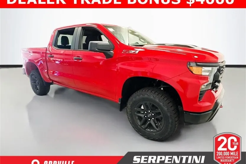 2026 Chevrolet Silverado 1500 Custom Trail Boss photo 1