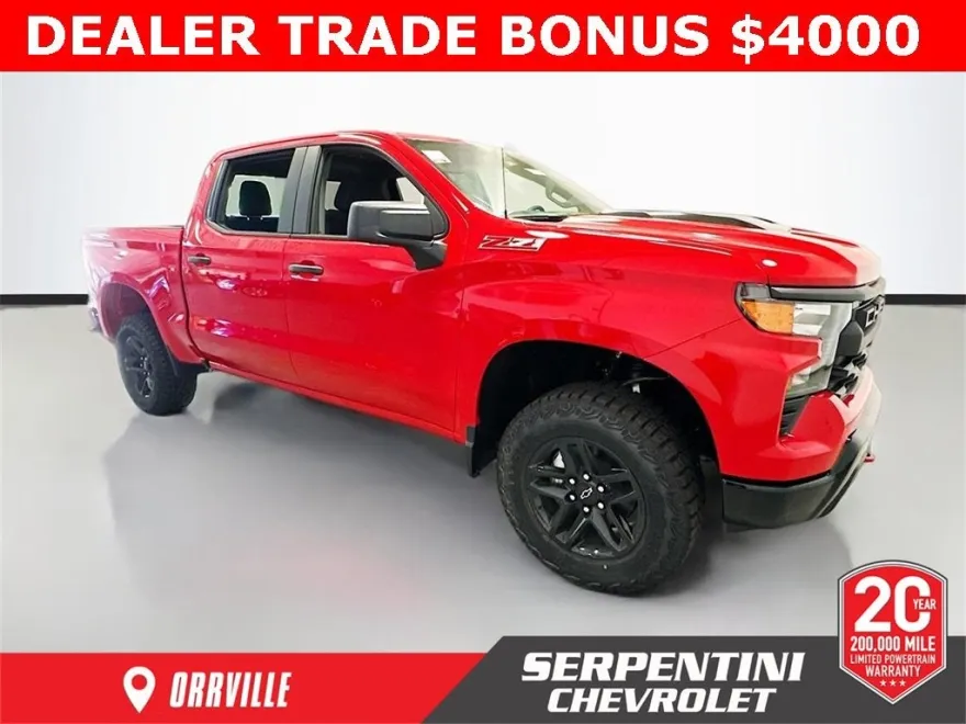 2026 Chevrolet Silverado 1500 Custom Trail Boss photo 1