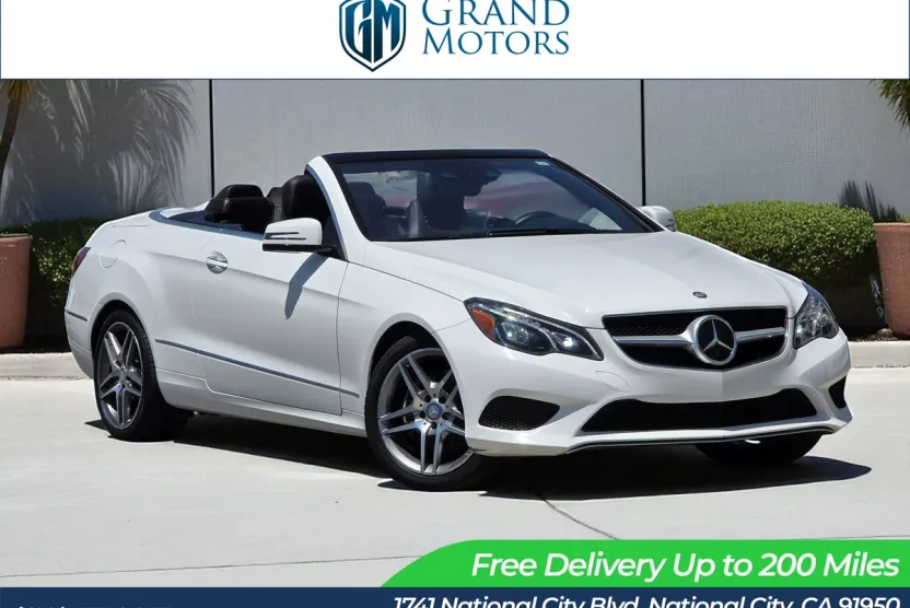 2014 Mercedes Benz E 350 Cabriolet photo 1