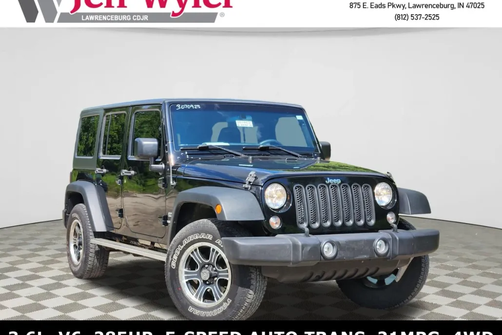 2016 Jeep Wrangler Unlimited Sport photo 1