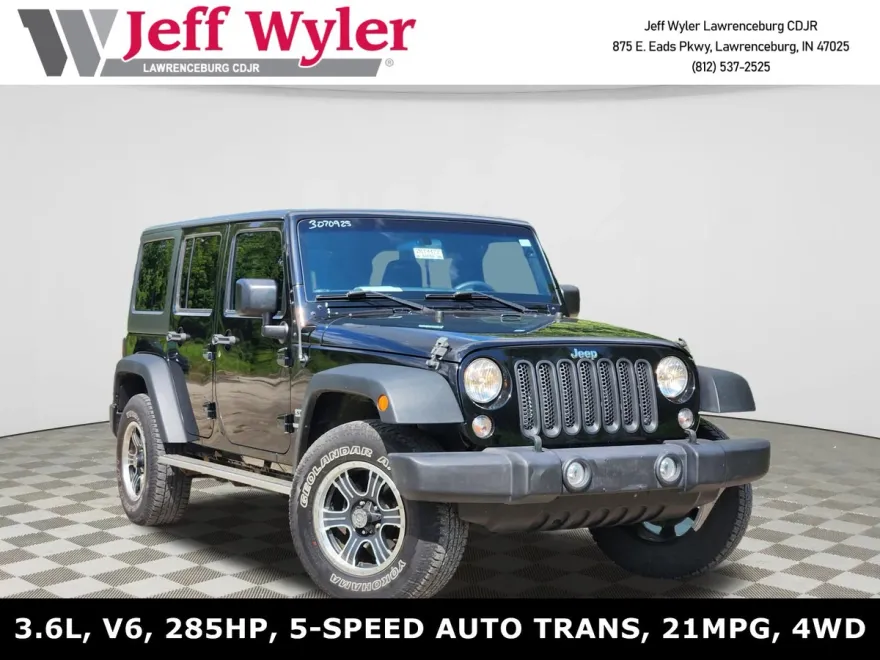 2016 Jeep Wrangler Unlimited Sport photo 1