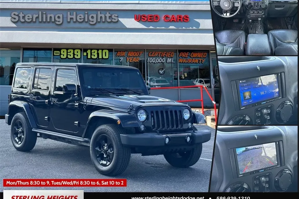 2015 Jeep Wrangler Unlimited Sahara photo 1