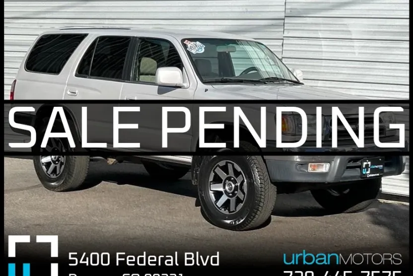 1999 Toyota 4Runner SR5 4WD 5-Speed photo 1