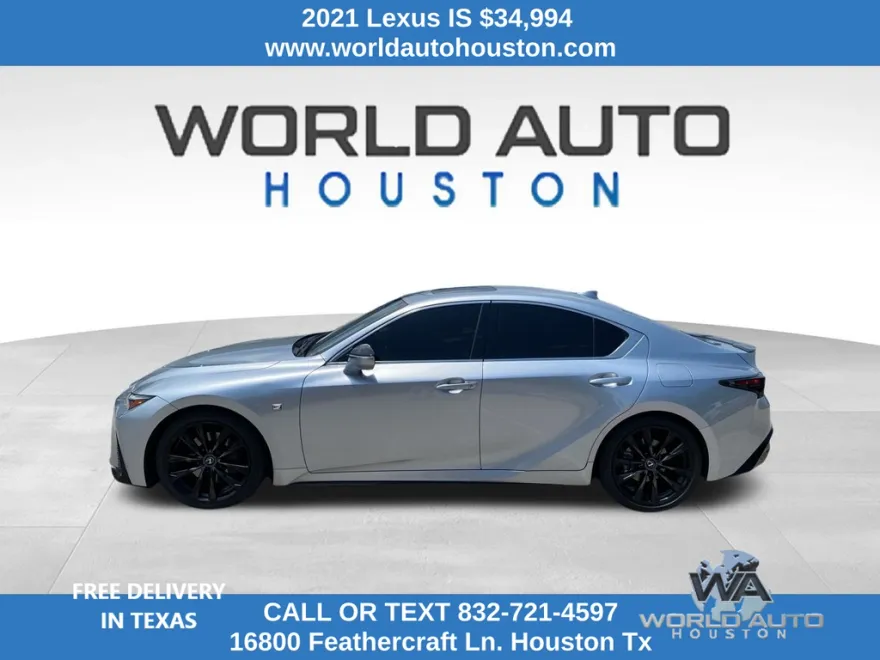 2021 Lexus IS 350 F SPORT photo 1