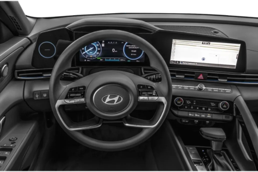 2025 Hyundai Elantra Hybrid Blue photo 4