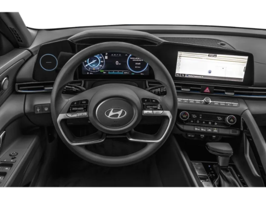 2025 Hyundai Elantra Hybrid Blue photo 4