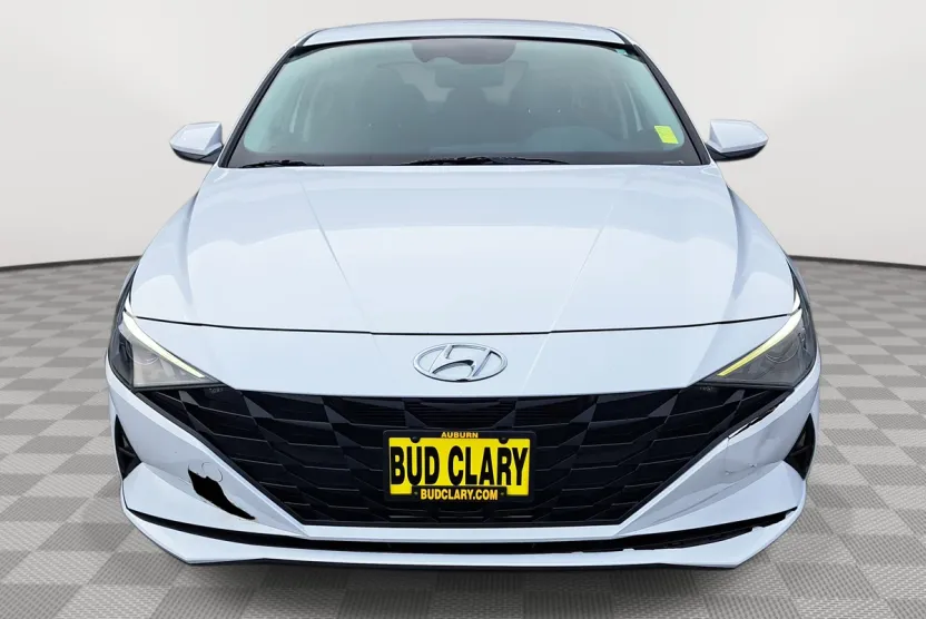 2023 Hyundai Elantra Hybrid Blue photo 1