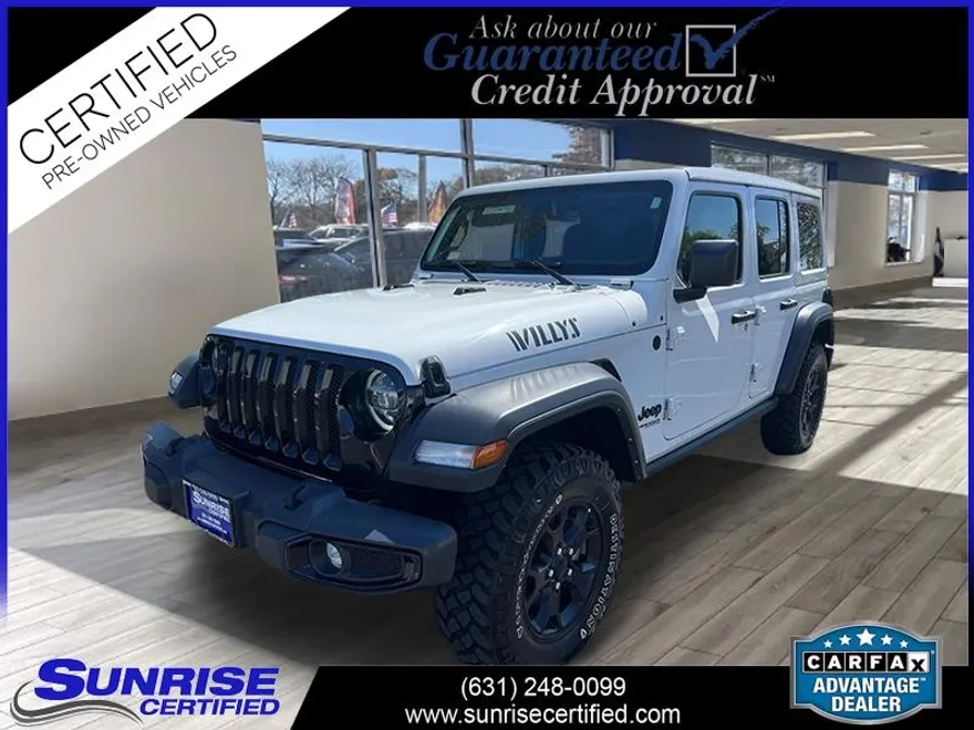 2021 Jeep Wrangler Unlimited Willys photo 1