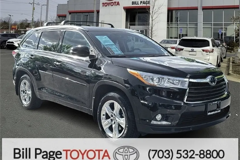 2016 Toyota Highlander Limited Platinum photo 1