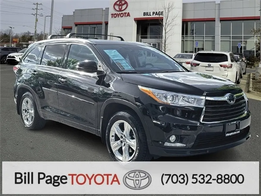 2016 Toyota Highlander Limited Platinum photo 1