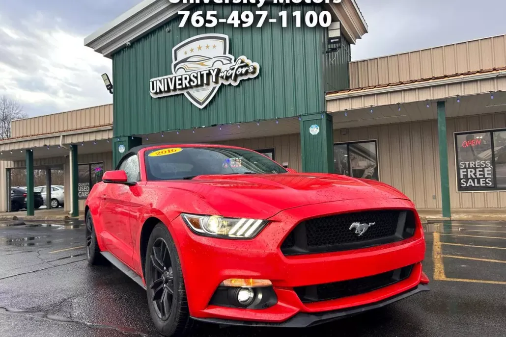2016 Ford Mustang EcoBoost Premium Convertible photo 1