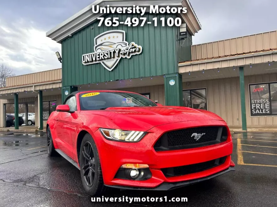 2016 Ford Mustang EcoBoost Premium Convertible photo 1