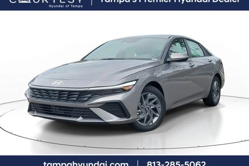 2025 Hyundai Elantra Hybrid Blue photo 1