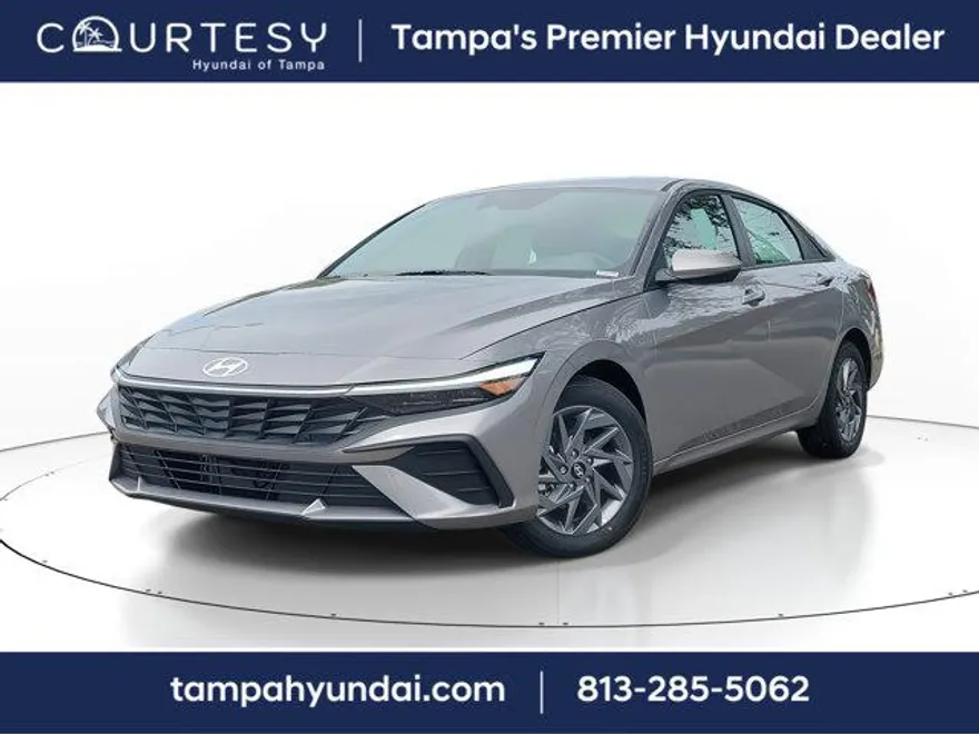 2025 Hyundai Elantra Hybrid Blue photo 1