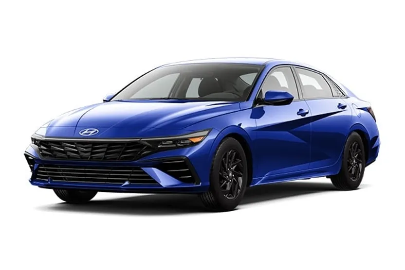 2024 Hyundai Elantra Hybrid Blue photo 1