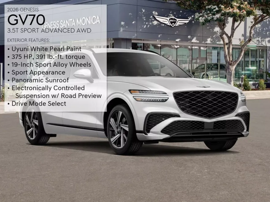 2026 Genesis GV70 3.5T Sport Advanced photo 1