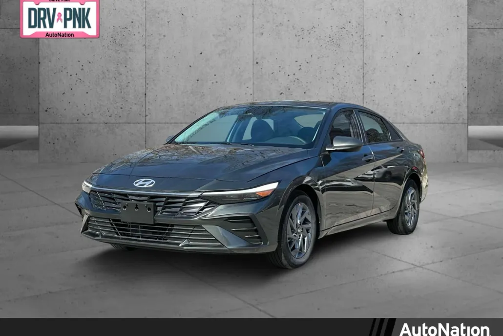 2025 Hyundai Elantra Hybrid Blue photo 1