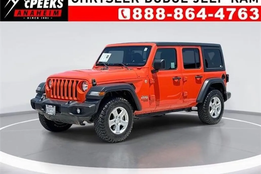 2019 Jeep Wrangler Unlimited Sport S photo 1