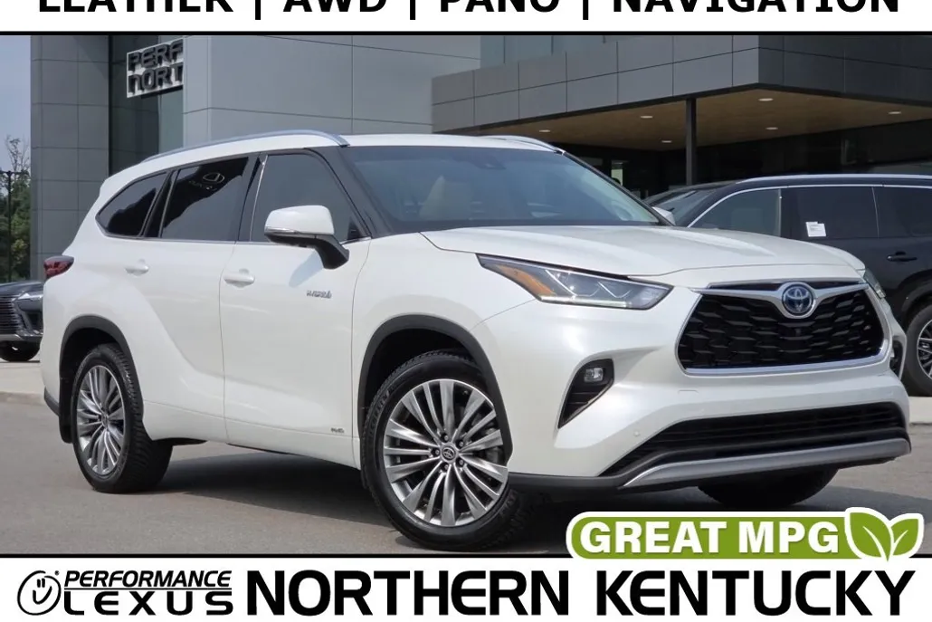 2021 Toyota Highlander Hybrid Platinum photo 1