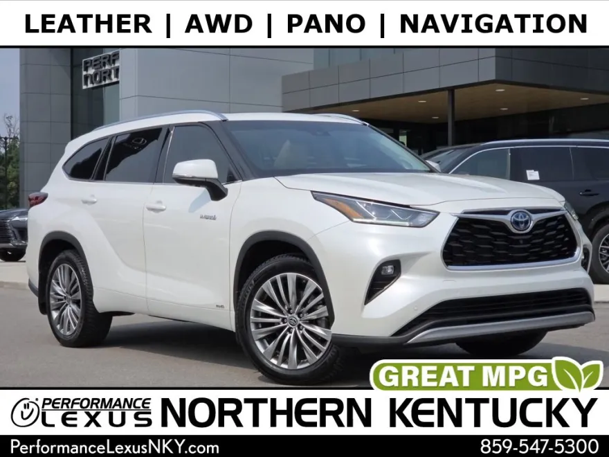 2021 Toyota Highlander Hybrid Platinum photo 1