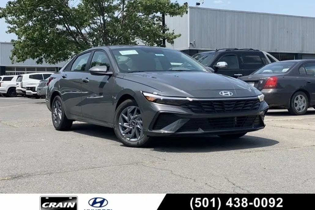 2025 Hyundai Elantra Hybrid Blue photo 1