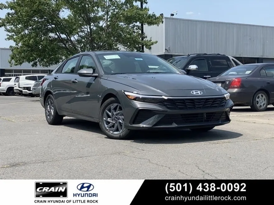2025 Hyundai Elantra Hybrid Blue photo 1