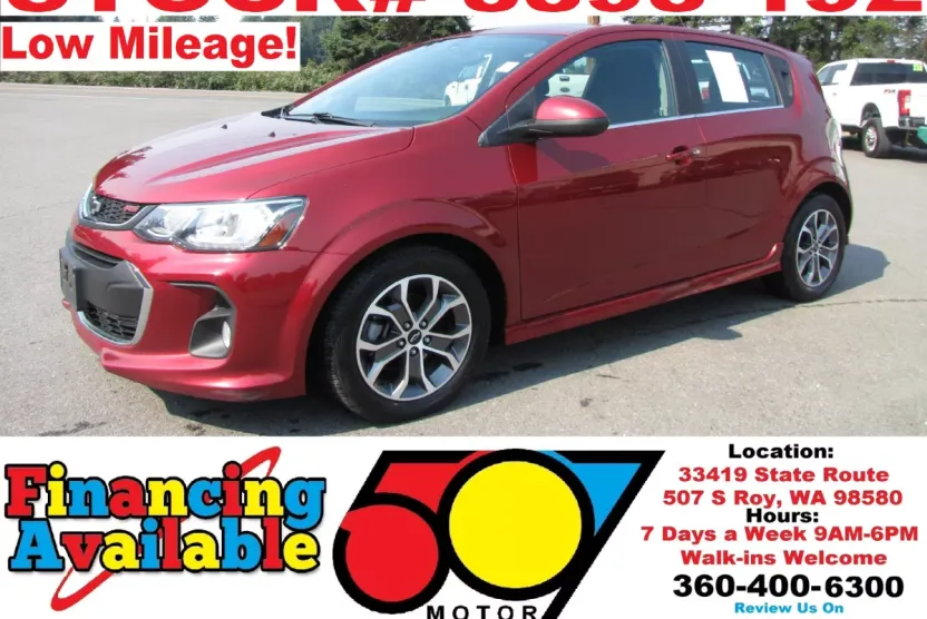 2019 Chevrolet Sonic RS photo 1