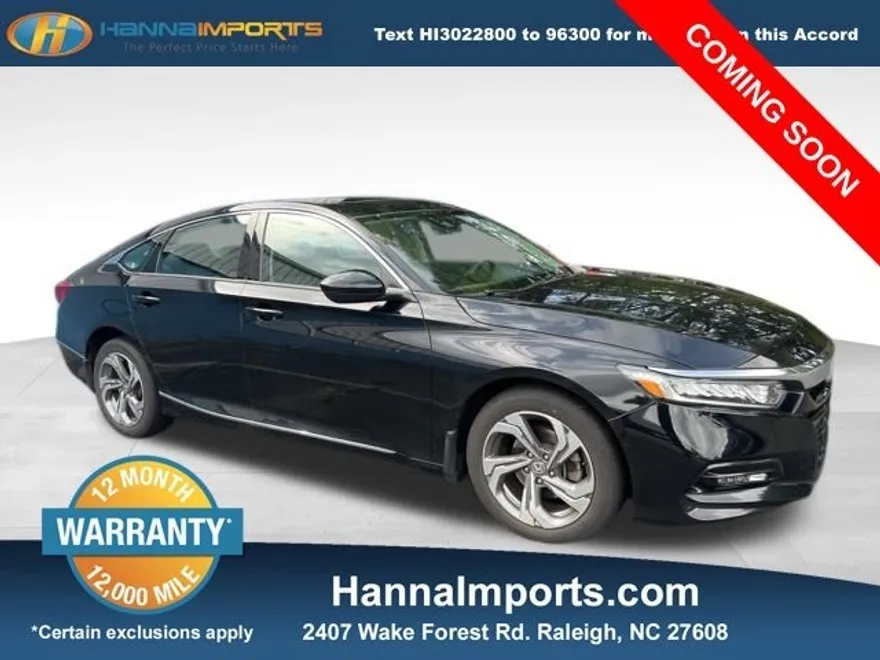 2020 Honda Accord EX photo 1