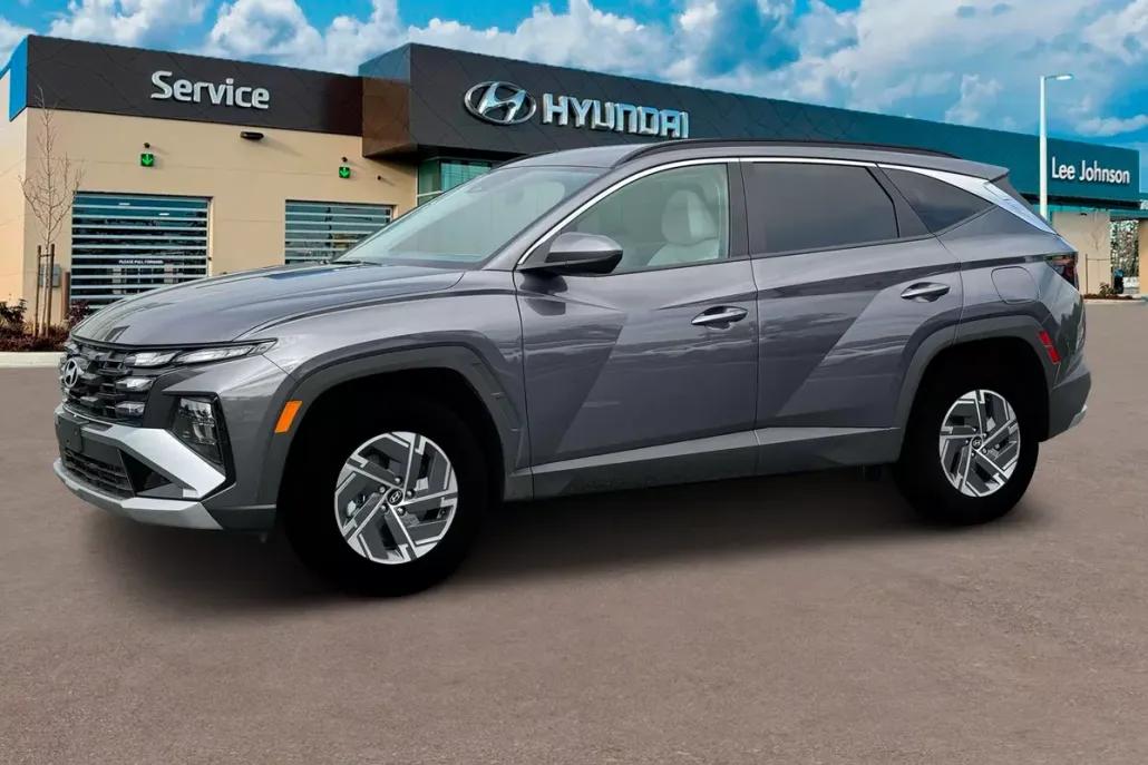 2025 Hyundai Tucson Hybrid Blue photo 1