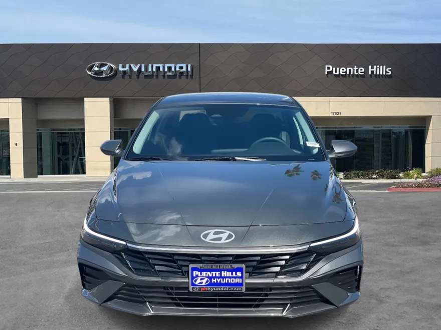 2025 Hyundai Elantra Hybrid Blue photo 1