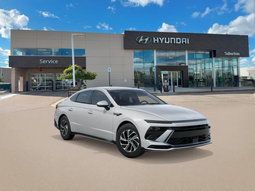 2026 Hyundai Sonata Hybrid Blue photo 1