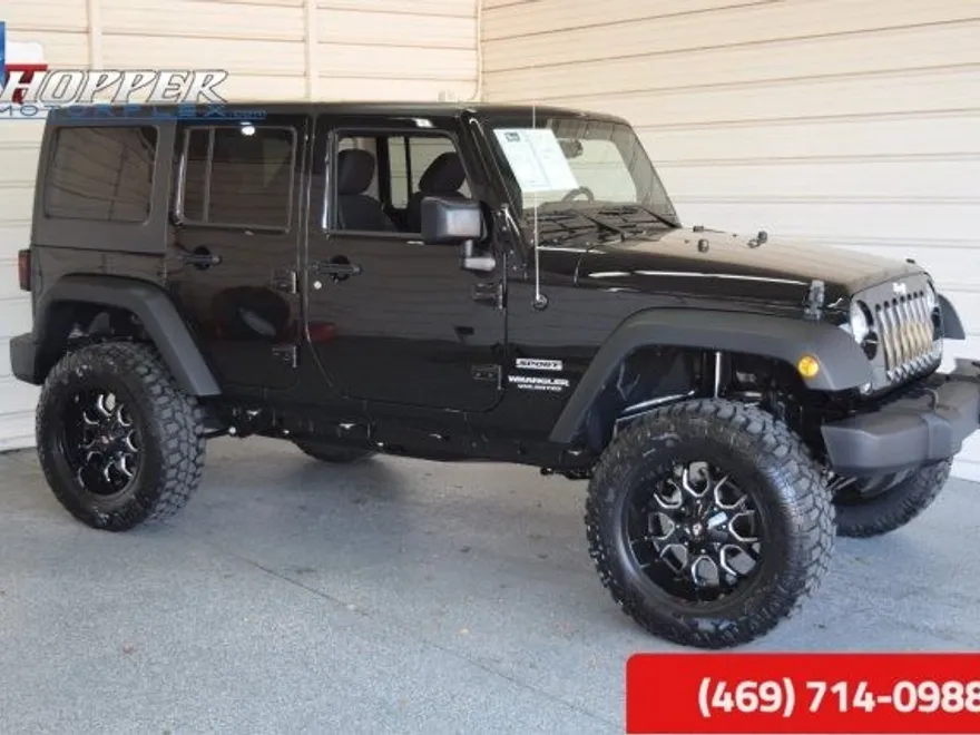2016 Jeep Wrangler Unlimited Sport photo 1