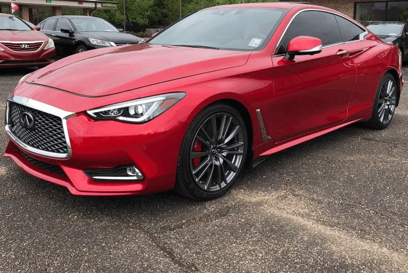 2017 Infiniti Q60 Red Sport 400 Coupe photo 1
