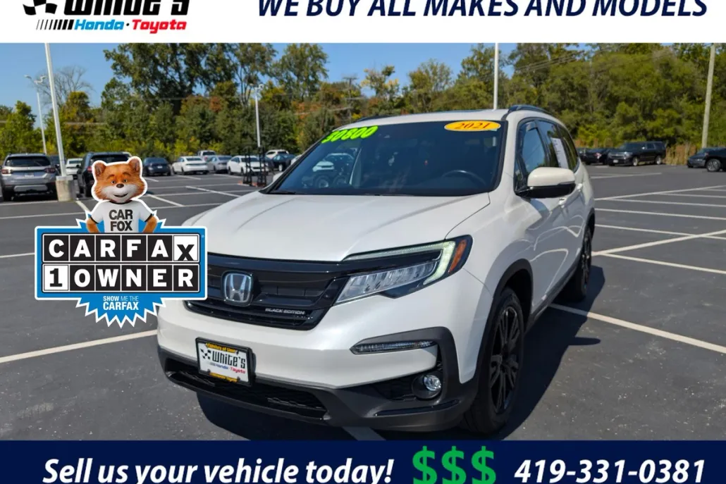 2021 Honda Pilot Black Edition photo 1