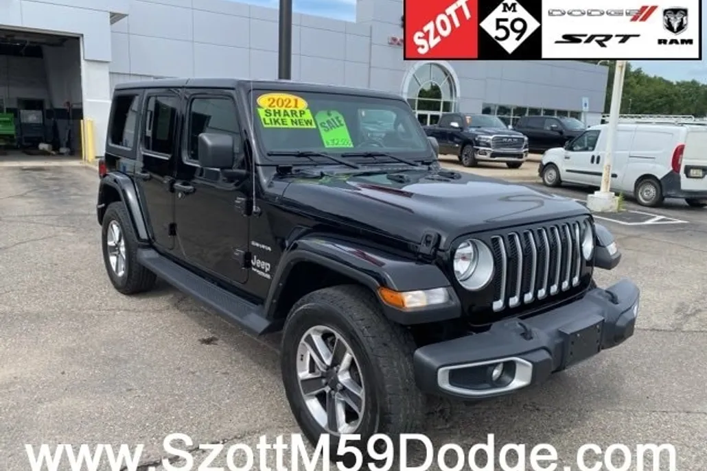 2021 Jeep Wrangler Unlimited Sahara photo 1
