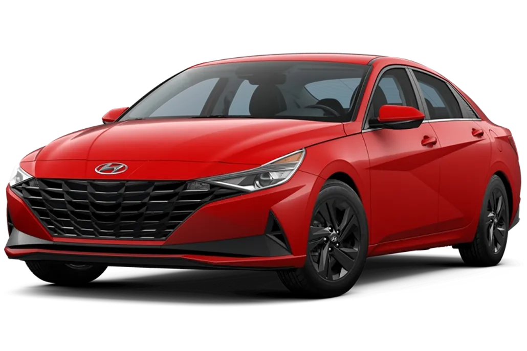2023 Hyundai Elantra Hybrid Blue photo 1