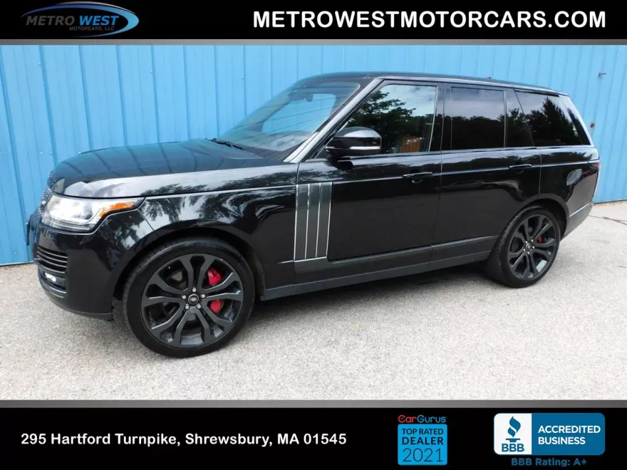 2017 Land Rover Range Rover SuperCharged SV Autobiography Dynamic photo 1