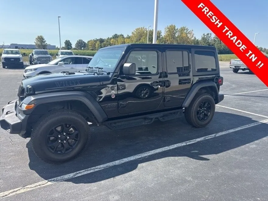 2020 Jeep Wrangler Unlimited Willys photo 1